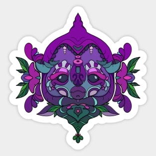 Leafy Mask Sticker